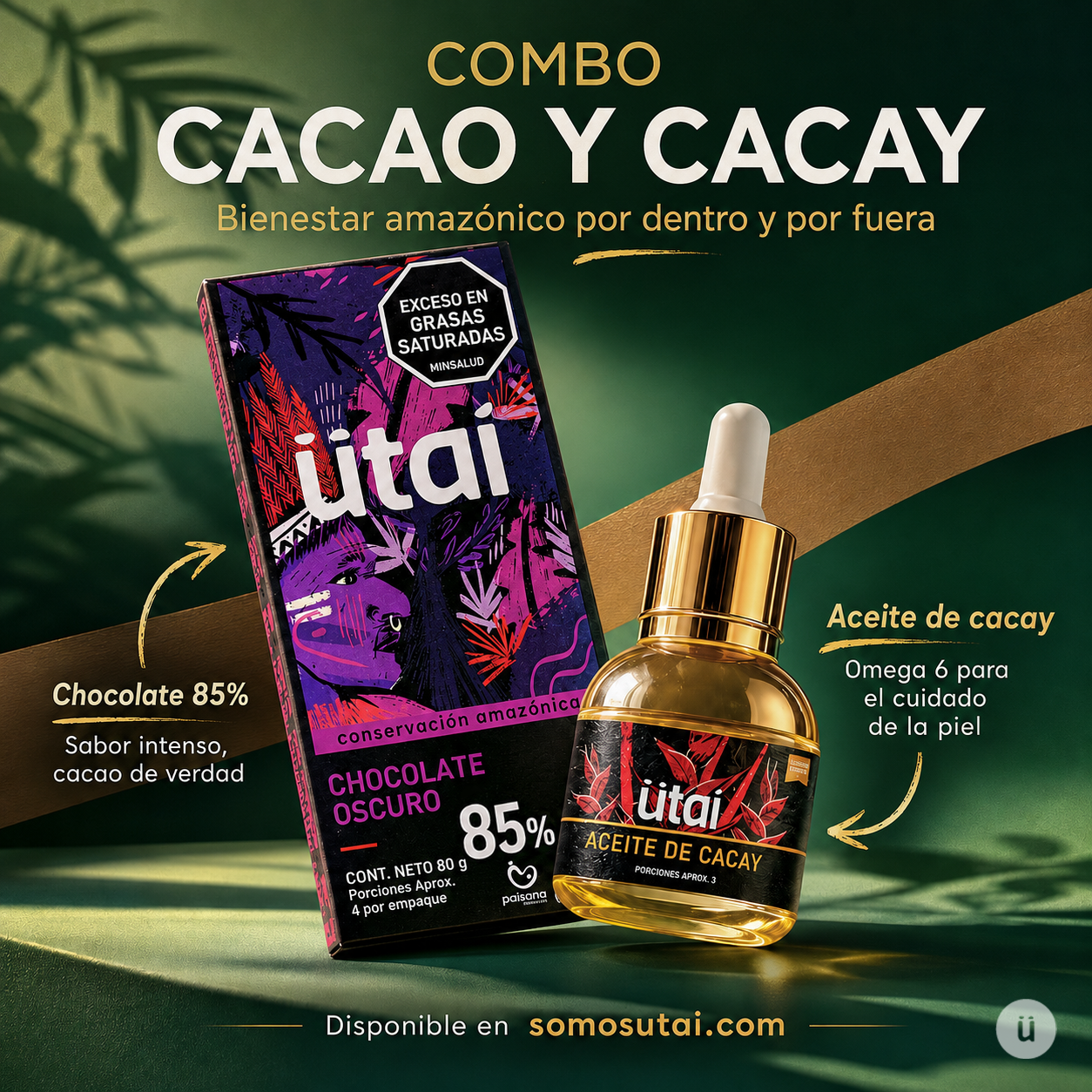 COMBO CACAY Y CACAO - BIENESTAR AMAZÓNICO