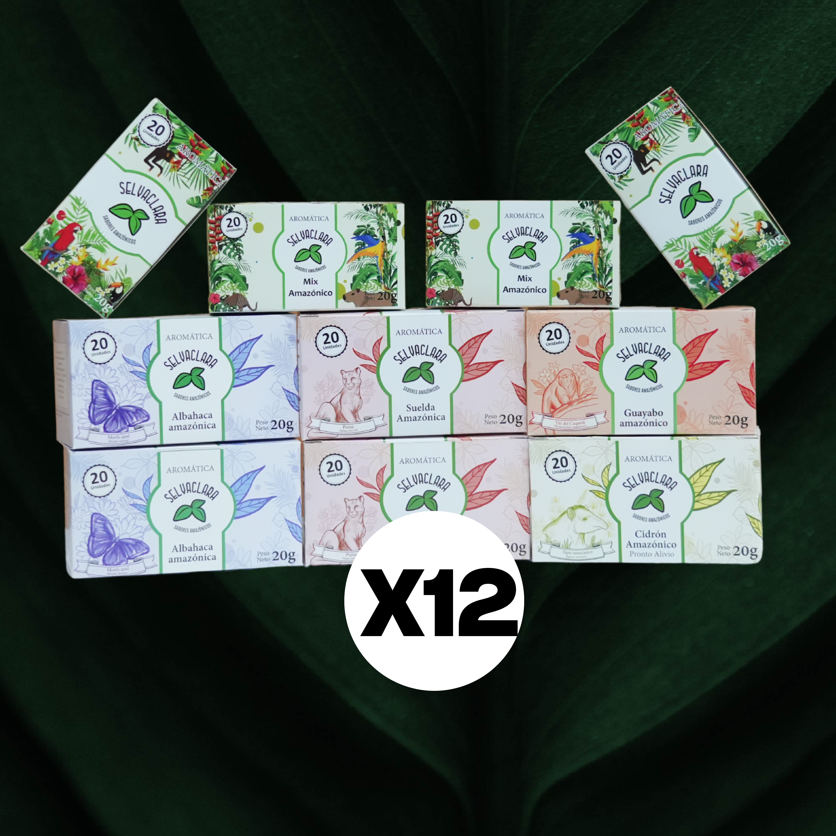 Infusiones Amazónicas Selvaclara - Colección Amazonía