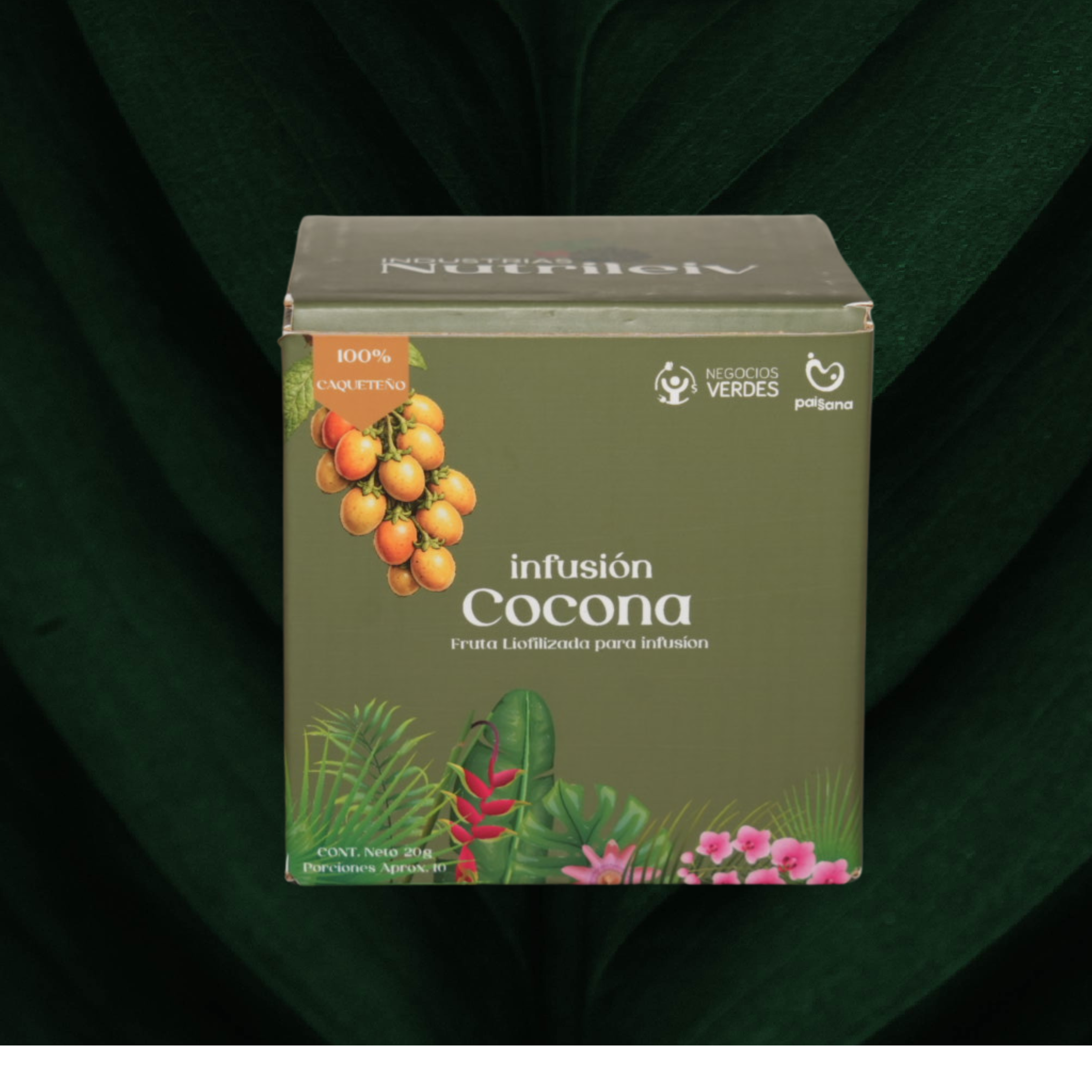 Infusión de Frutas Liofilizadas NUTRILEV - Sabores Amazónicos