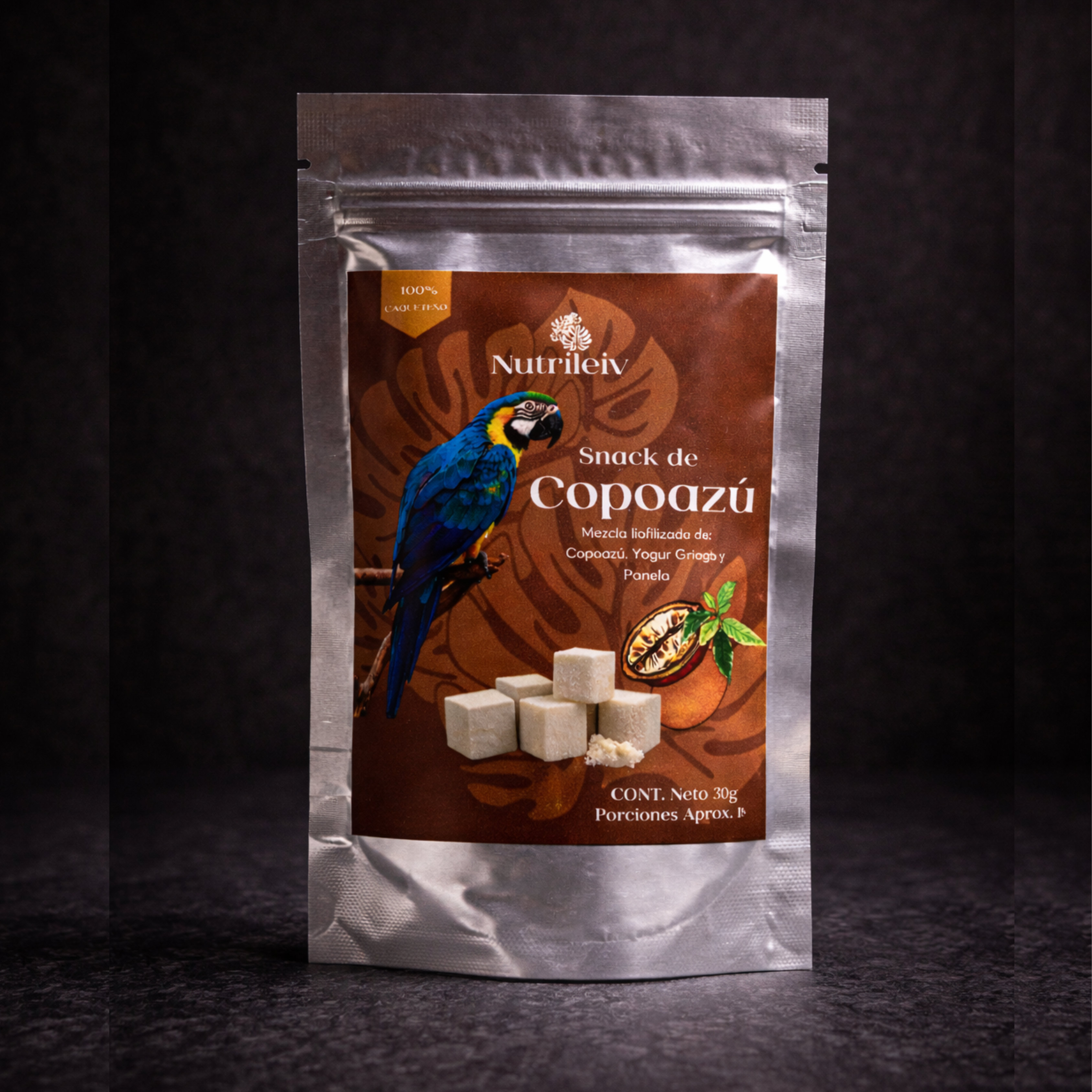 Snack Liofilizado de Frutos Amazónicos - Nutrileiv (30g)