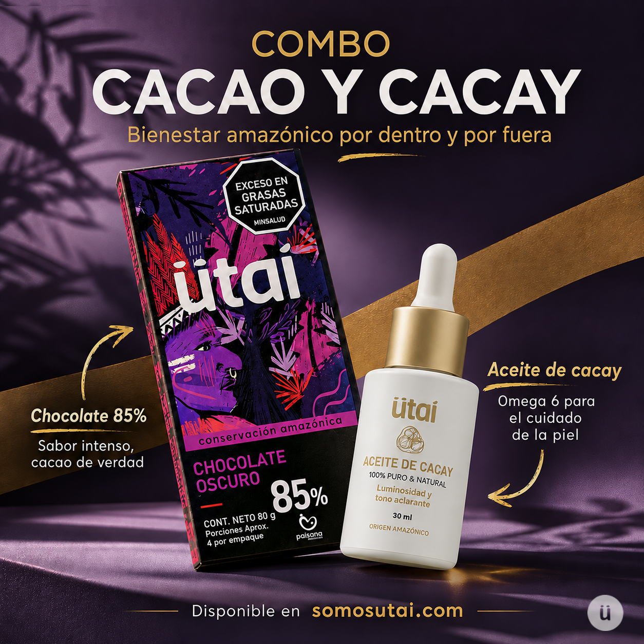 COMBO CACAY Y CACAO - BIENESTAR AMAZÓNICO