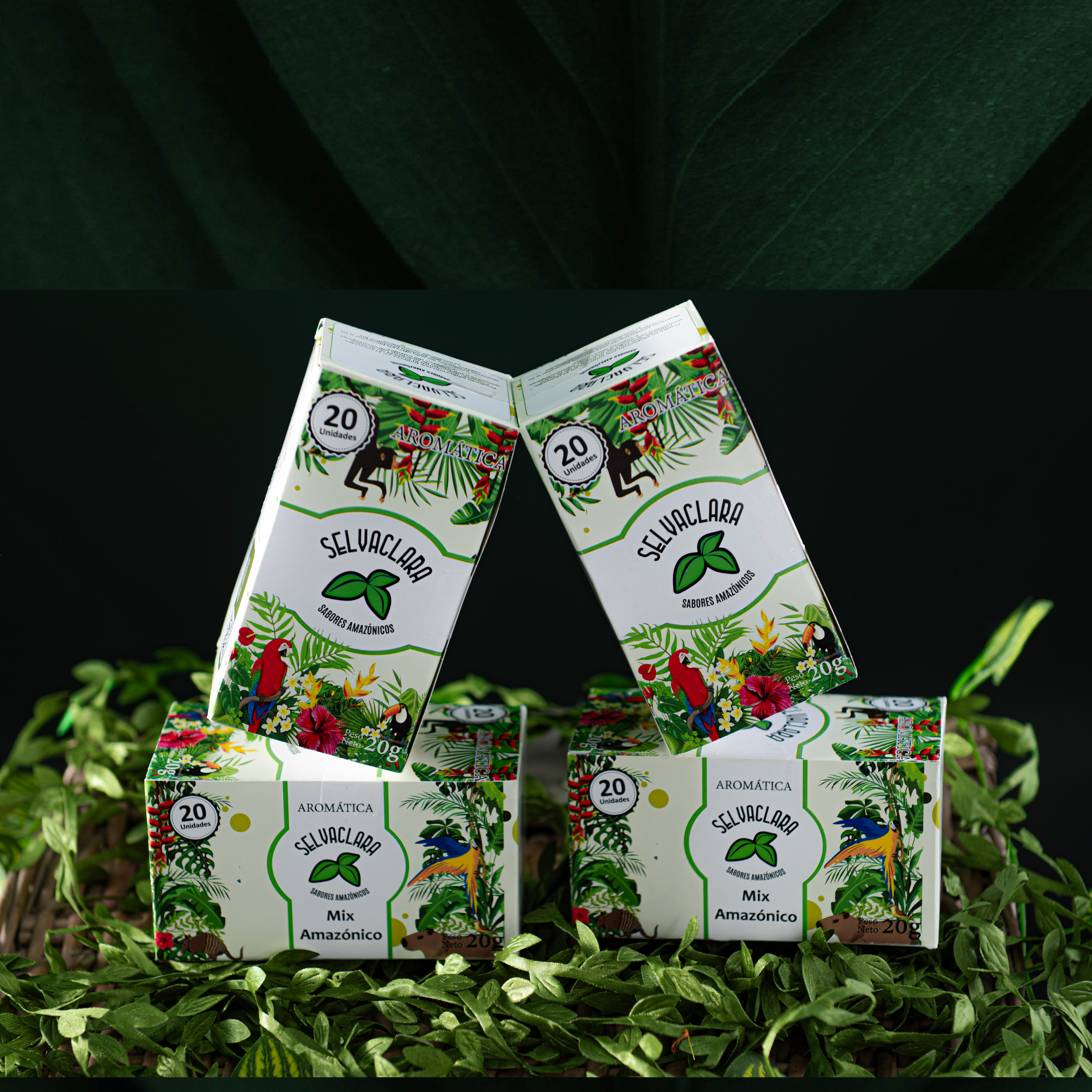 Infusión Selvaclara - Mix Amazónico ((Pack x4) 20 sachets