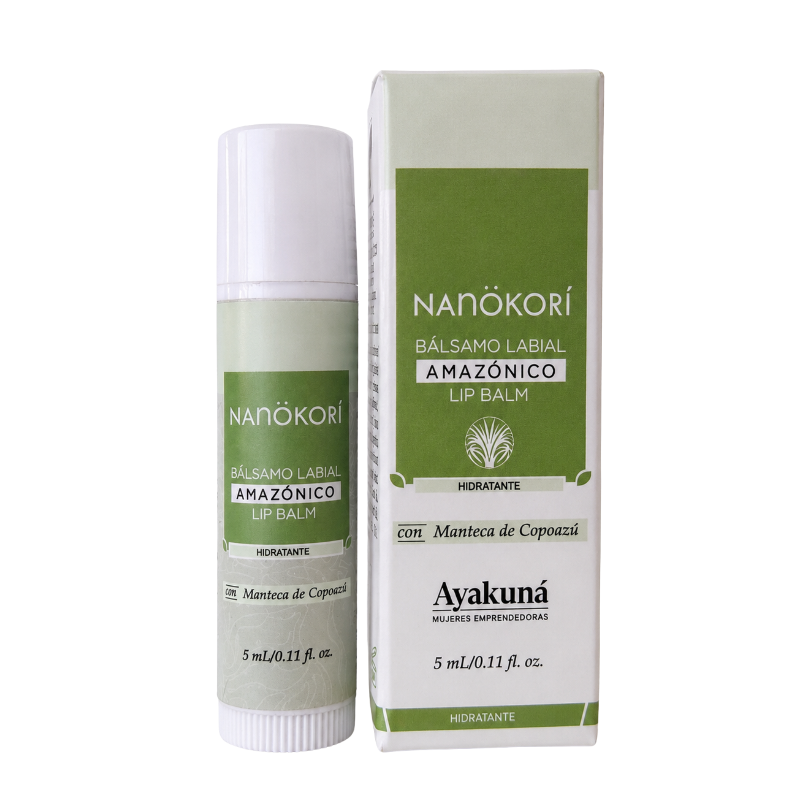Bálsamo Labial Amazónico NANÖKORÍ - Manteca de Copoazú