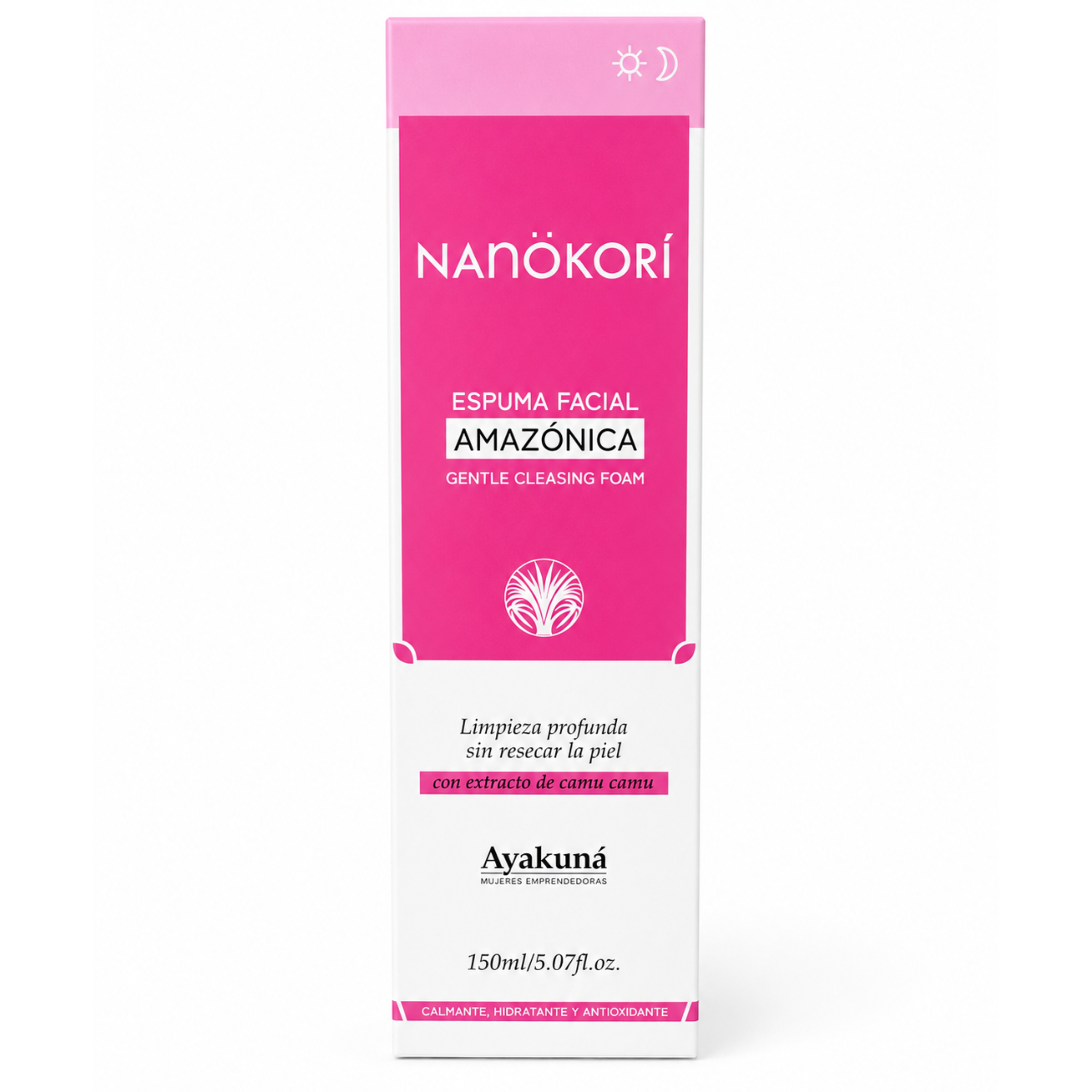Espuma Facial Limpiadora NANÖKORÍ - Camu Camu & Limpieza Profunda