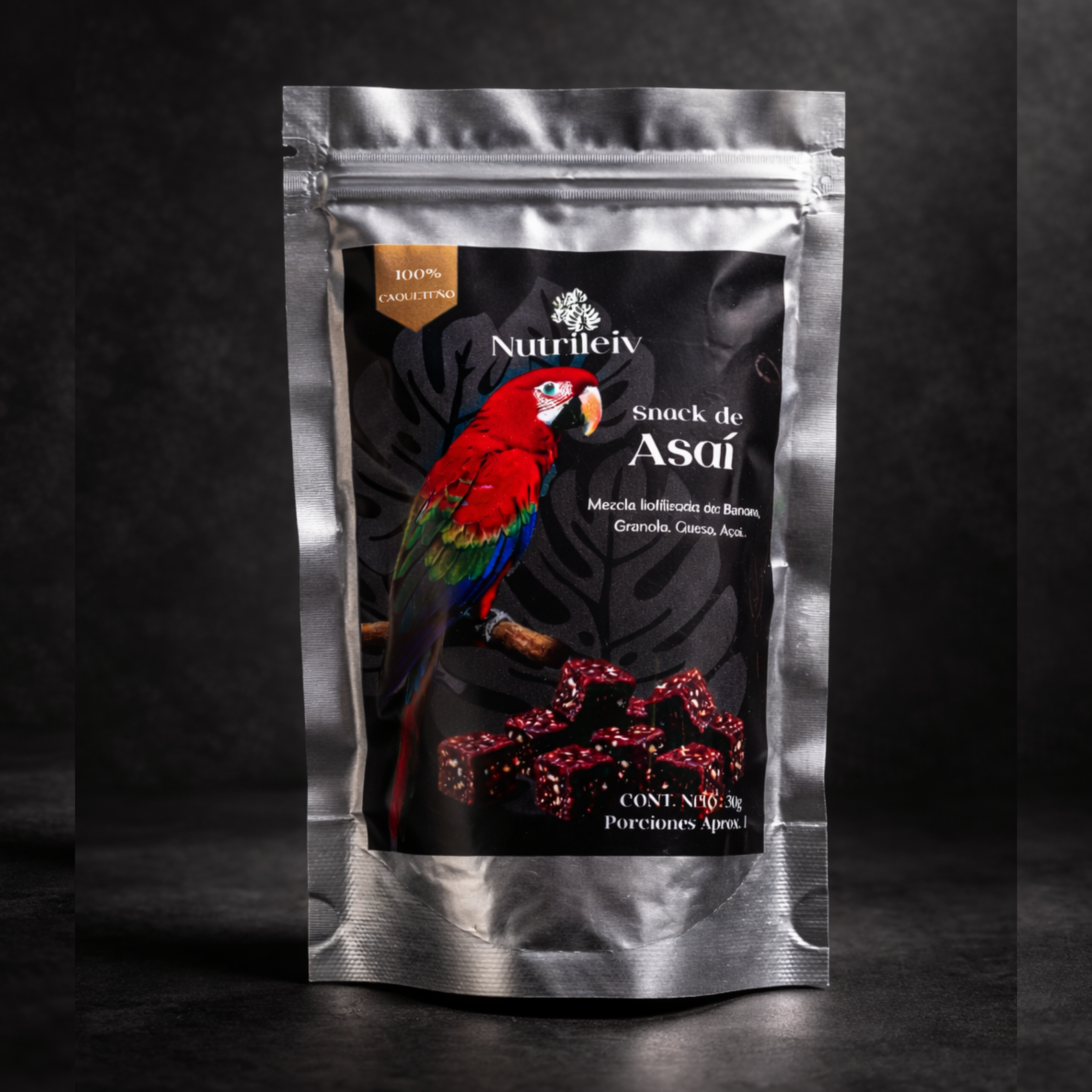 Snack Liofilizado de Frutos Amazónicos - Nutrileiv (30g)